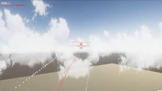 Unity3D Flight Wind Physic Test