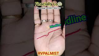 Financially Lose|| #astrology #facts  #palmreading #motivation #horoscope #education #rvpalmist