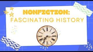 Middle School Book Talks:  Nonfiction History