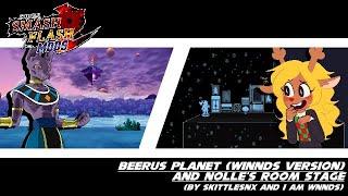SSF2 Mods Showcase: Beerus Planet (Winnds ver) and Nolle's Room (by SkittlesNx and i am Winnds)