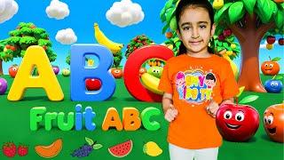 Fruit ABC Alphabet Song | Learn 26 Fruits | Best Educational Nursery Rhymes And Kids Songs