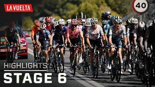 Vuelta a España 2024, Stage 6 | EXTENDED HIGHLIGHTS | 8/22/2024 | Cycling on NBC Sports