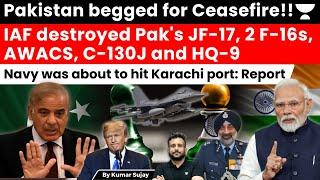 IAF shot down Pakistan's AWACS flying 300 km inside Pakistan, two F-16s, and a C-130J: Report