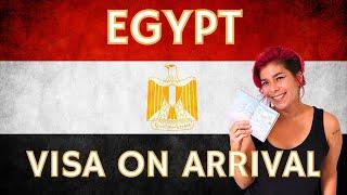 Egypt Visa On Arrival - Airport, Cost, Documents, Eligibility | Egypt Vlog #116 | تأشيرة دخول مصر