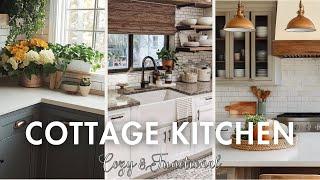 Cottage Kitchen Decorating Ideas: Space-Saving Tips for Cozy Charm