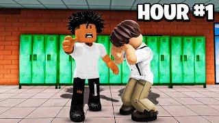 Bullying EVERYONE in Roblox Fight in a School For 2 HOURS...