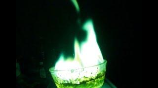 Make Green flames