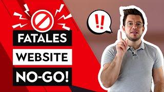 Fatales Website No-Go!