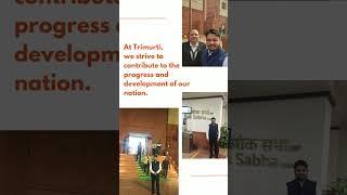 Trimurti in Action Inspiring Meeting with Shri Chirag Paswan at the Parliament | Trimurti Products