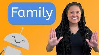 Family - Basic ASL Signs