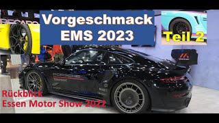  Vorgeschmack EMS 2023 (Teil2) - Rückblick Essen Motor Show 2022 /KraftStoff tv