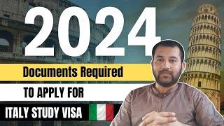 Italy Study Visa Documents list | Student Visa Application Checklist 2024