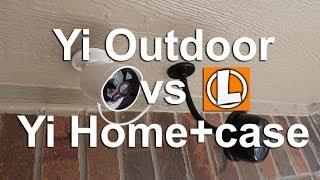 Yi Home 1080p vs Yi Outdoor Cam - Features, Settings, Sample Footage + Yi App Issue