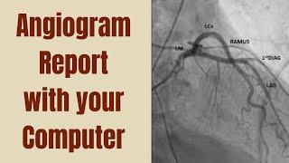 Desktop: How to Open Angiogram/Angiography Report DICOM with Syngo FV