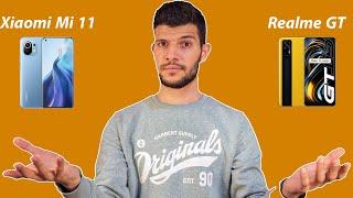 أشتري شاومي مي 11 ولا ريلمي GT ؟؟
