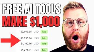 NEW Free AI Tools to Make Money Online ($1,000 DAILY!)