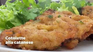 Una RICETTA che ti stupirà: COTOLETTA ALLA CATANESE, direttamente dalla cucina SICILIANA!