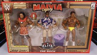 WWE ELITE Mavia Legacy Action figure Three pack