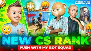 After Update New CS Rankpush With My Bot Squad  || @SRB_SCB_Is_Live || #freefire #scb #youtube