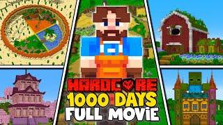 I Survived 1000 Days In Minecraft Hardcore [FULL MOVIE]