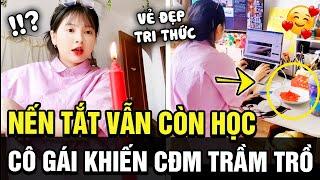 Đã phát hiện 'CHIẾN THẦN' nghiêm túc nhất trong việc đu trend “HỌC BÀI ĐẾN KHI NẾN TẮT” | TÁM TV