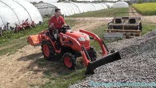 Kubota B1220 mit Frontlader