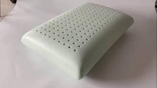 Aloe vera memory foam pillow