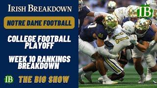 Notre Dame College Football Playoff Ranking Recap - Week 10