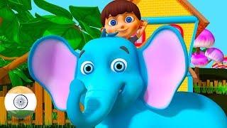 Hathi Raja | Hindi Balgeet | Nursery Rhymes in Hindi by Little Treehouse