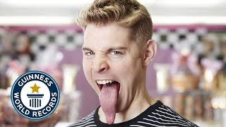 The World’s Longest Tongue  - Guinness World Records