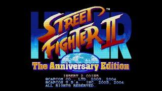 Hyper Street Fighter II:  The Anniversary Edition (Arcade) 【Longplay】