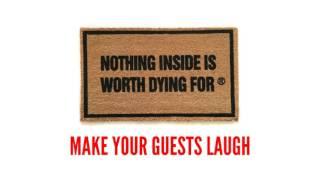 Funny Conservative doormats.