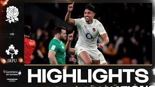 HIGHLIGHTS | 󠁧󠁢󠁥󠁮󠁧󠁿 ENGLAND V IRELAND ️ | 2024 GUINNESS MEN'S SIX NATIONS RUGBY