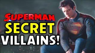 Superman SECRET VILLAIN!   Who is It?  DCU Superman News