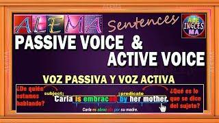 Voz Pasiva Y Activa En Ingles -  Oraciones Con Passive Voice And Active Voice