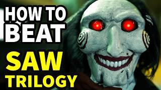 How To Beat EVERY DEATH TRAP in "Saw 1, 2, & 3"