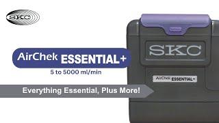 SKC AirChek Essential+: Touch Screen Easy, Absolutely Essential