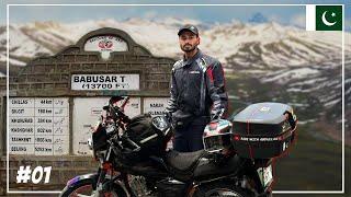 Lahore to Babusar Top | Gilgit Baltistan Bike Tour | Story 01 | Travel Vlog