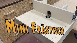 Kleine Werkstatt? | Einfacher Frästisch | Mini Frästisch | Lets do it