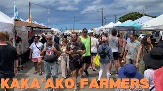 8/3/24 Kaka'ako Farmers Market, Honolulu Oahu  Hawaii.