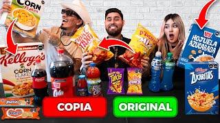 COMIDA FAKE VS ORIGINAL ¿Cuál sabe mejor?