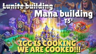 Lords mobile - New Upcoming Update of New mana building concept | Upgrade stats of Troop