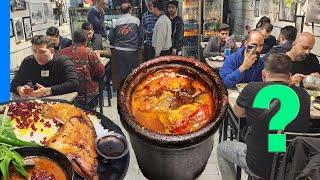 Oldest Traditional Restaurant in Bazaar of Tehran Iran