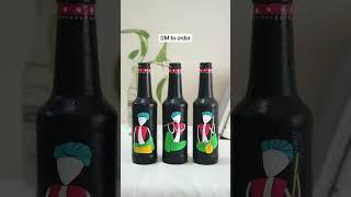 Bottle Painting | Bottle Art Ideas | DIY Home Decor | Fevicryl Hobby Ideas India