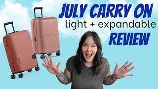 July Carry on Light review | is it the lightest carry on?