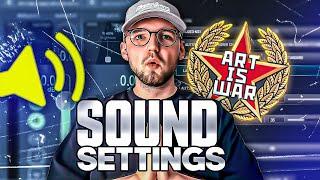 SO hörst du JEDEN GEGNER in WARZONE!  (*ArtIsWar Audio Settings* German )