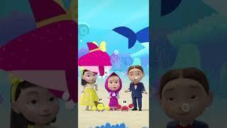 Lovely Friends  #BabyShark #MashaAndTheBear #Shorts #cartoonforkids #kids
