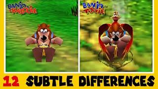 12 Subtle Differences Between Banjo-Kazooie and Banjo-Tooie