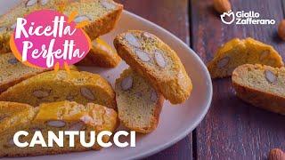 CANTUCCI - la RICETTA ORIGINALE dei BISCOTTI TIPICI TOSCANI