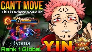 This is where you die! Yin Deadly Hyper - Top 1 Global Yin by Ryoma - Mobile Legends